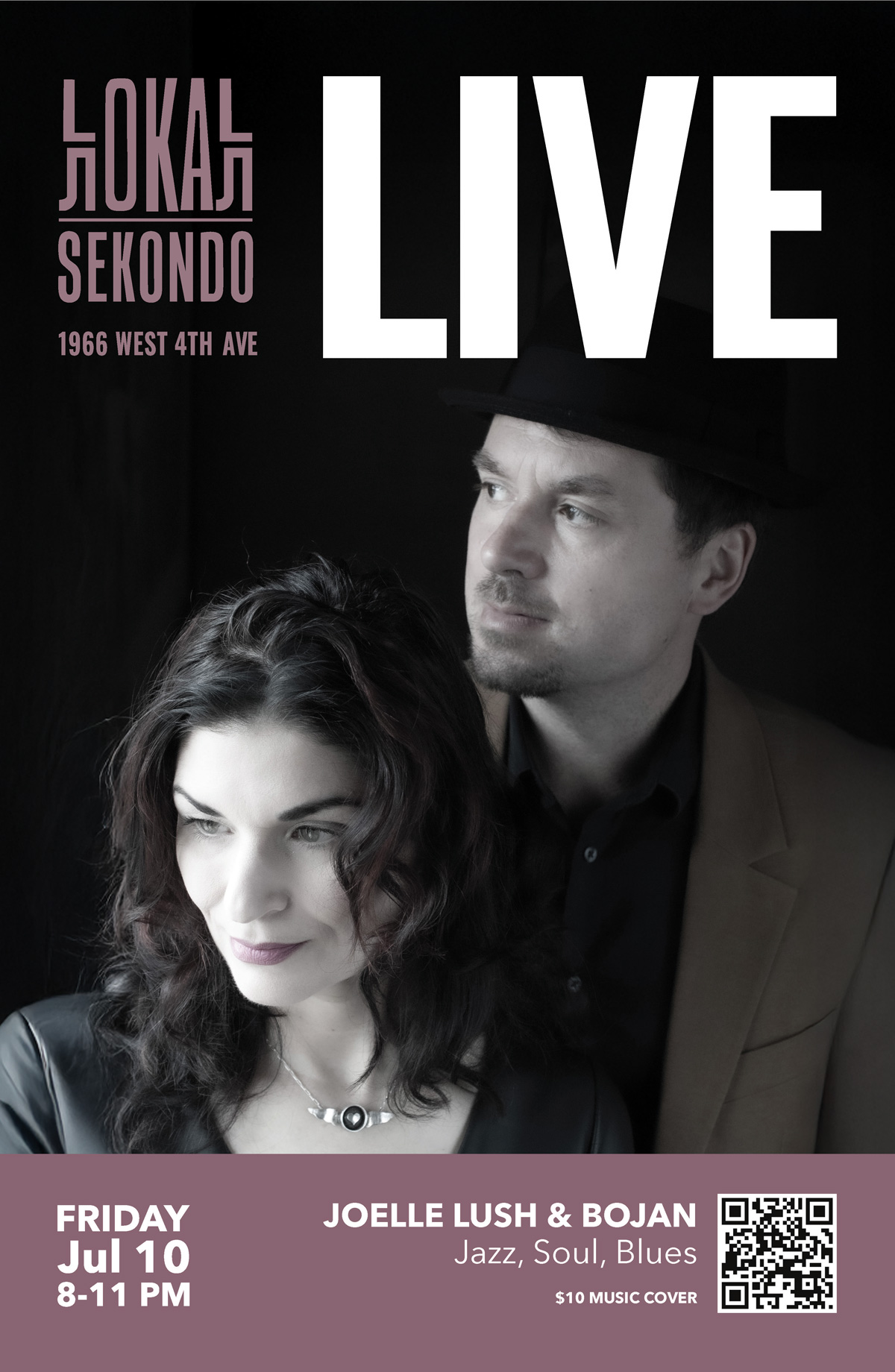 lokal sekondo event poster for july 10 2026