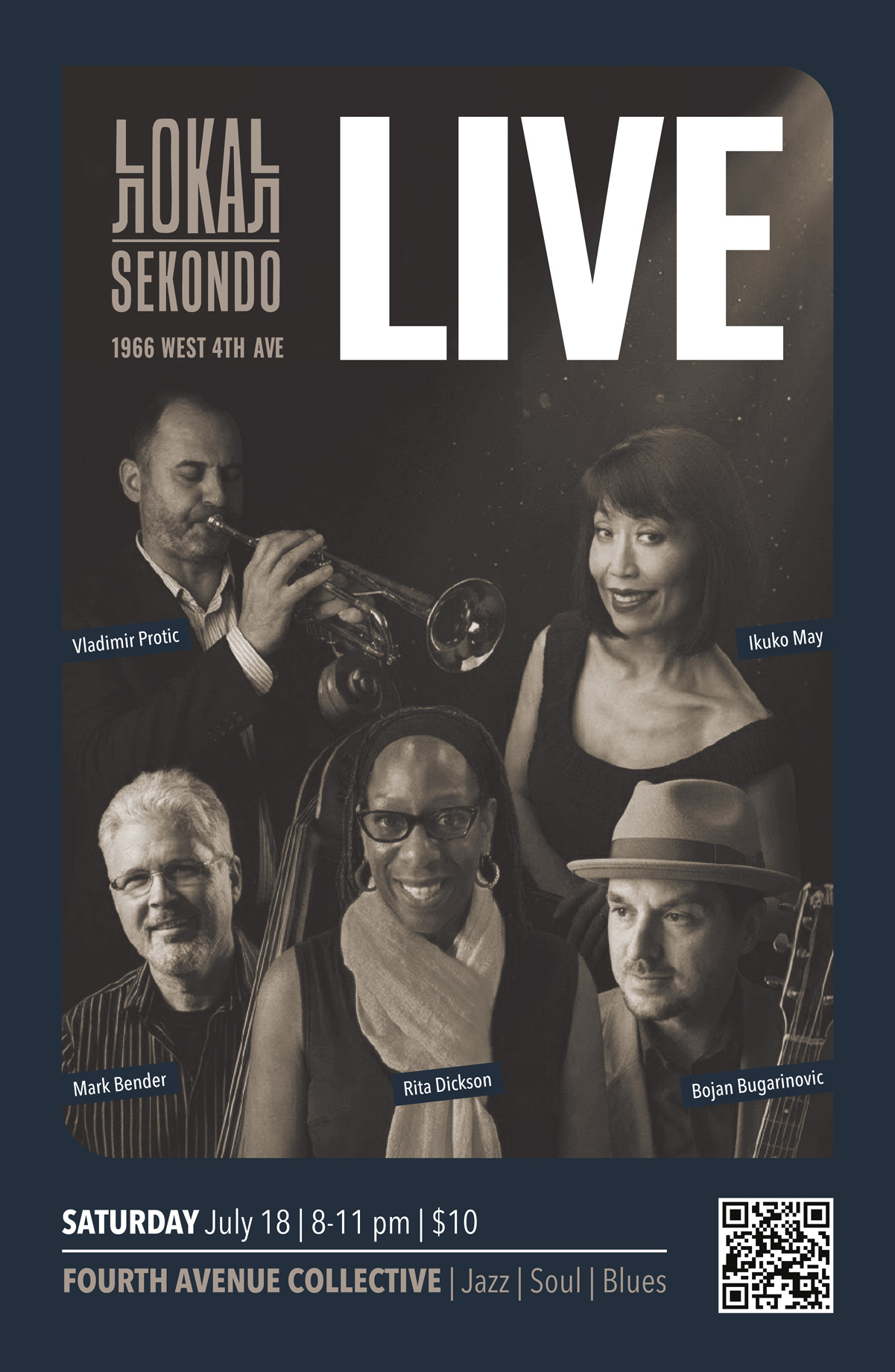 lokal sekondo event poster for july 10 2026