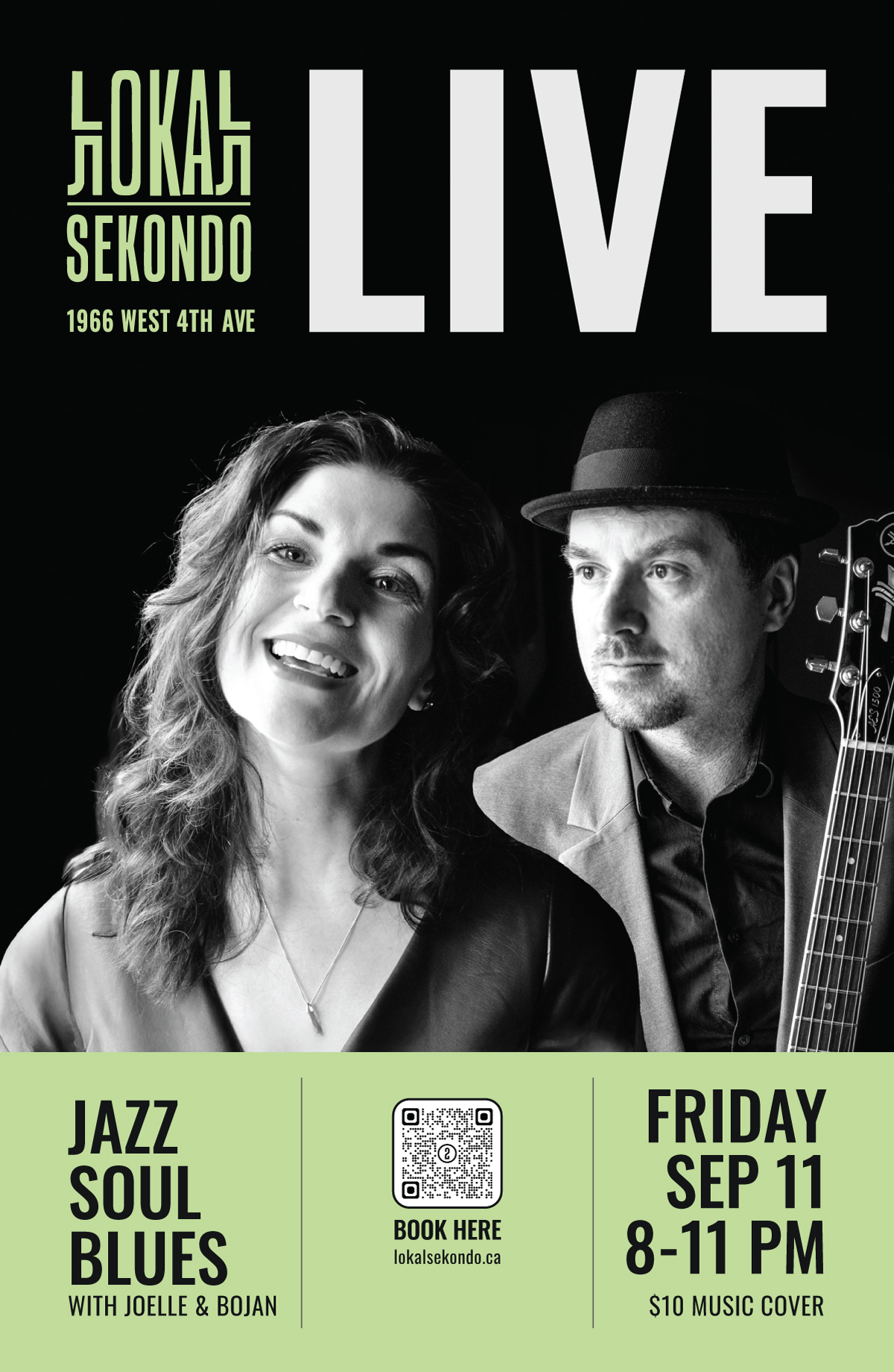 Lokal Sekondo event poster for September 11, 2026